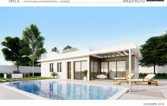 Kup dom z basenem i garażem w Pinoso (Alicante)