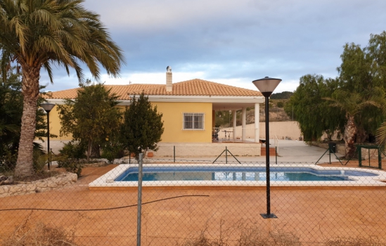 Freistehende Villa in Petrer (Alicante) mit Pool